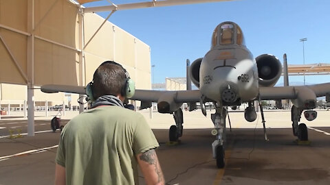 Pre-flight B-roll for 354th Highway Landing