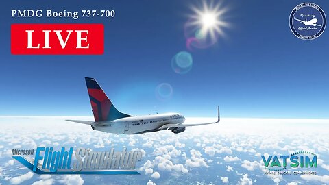 PMDG 737-700 From DC to Boston on VATSIM | Microsoft Flight Simulator 2020