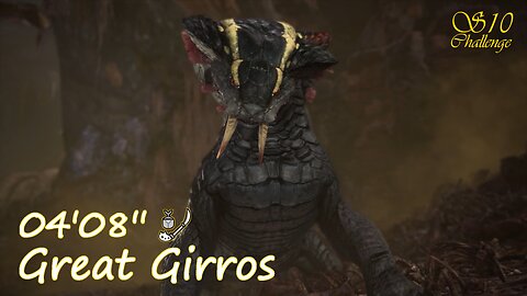 Great-Girros (04'08'') | Insect Glaive | Monster Hunter World: Iceborne | "Sub 10 Challenge"