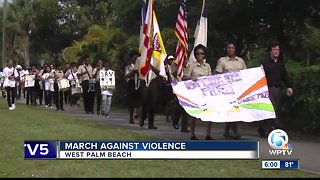 March against violence held in West Palm Beach