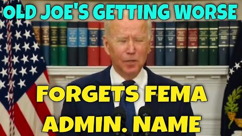 Biden Forgets name of FEMA Administrator Deanne Criswell 🤦‍♂️ - Who Are You?