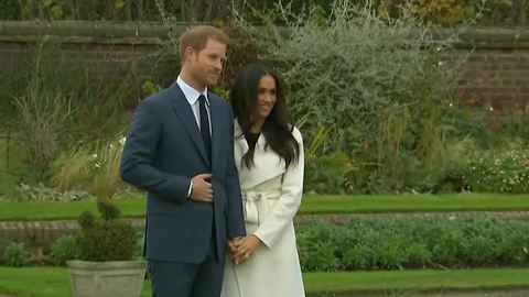 Prince Harry and Meghan Markle make first public appearence since announcing engagement
