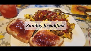 Sunday breakfast Farmers breakfast #breakfast