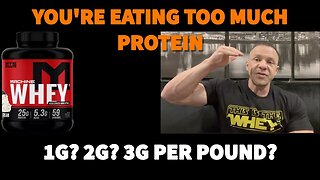 You're Eating Too Much Protein! | How Much Protein You REALLY Need