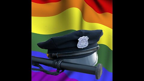 "It was highly disrespectful" Cop killed by immigrant Honored with Pride flag over Police Flag!