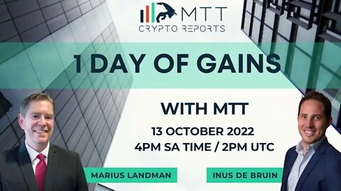💎PREPARE NOW💎 1 DAY OF GAINS with MTT CRYPTO!!!