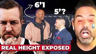 Sartain Caught LYING AGAIN - Real Height EXPOSED (Definitive Proof)