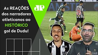 VAMOS RIR? OLHA como narradores atleticanos REGIRAM ao gol do Palmeiras que ELIMINOU o Galo!