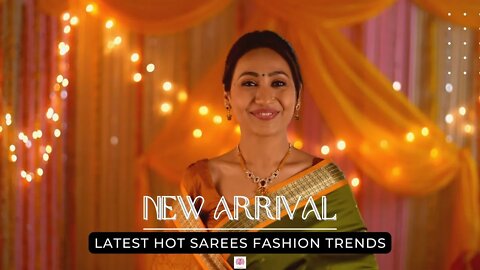 Hot Saree Fashion Trends| New Must have amazon haul 2022 #sareecollections #newsareedesign #saree
