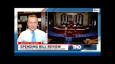 "Waste Of The Week" on The National Desk: $1.5T Spending Bill Passed 24 Hours After Being Released