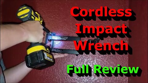 Lots of Power! - Full Review - 1/2 inch Cordless Impact Wrench