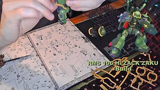 Gundam Building | Hi Zack Zaku MG Left And Right Arm!