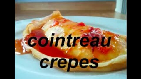 How to make Crepes filled with Cointreau flavoured pastry cream for Shrove Tuesday Fat Tuesday