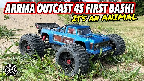 ARRMA Outcast 4s V2 FIRST BASH