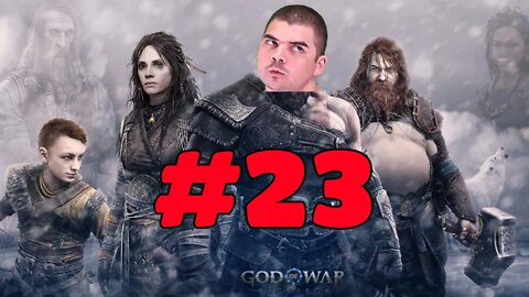 LUTANDO CONTRA O GARM - jogando muito esse God of War Ragnarök #23 - PS4 - Melhor do mundo