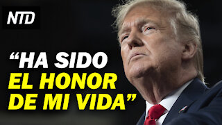 Trump anunció no asistirá a la ceremonia del 20 de enero y envió un mensaje a los americanos | NTD