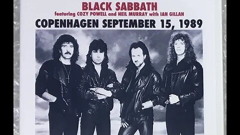 Black Sabbath - 1989-09-15 - Copenhagen 1989