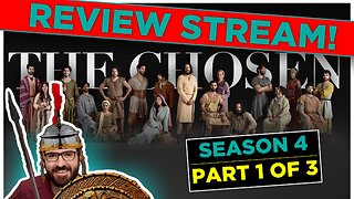 🔴 LIVE | The Chosen Season 4 Review | EP. 1-3 *NO SPOILERS*