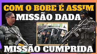 DEMOS O BOTE NO OLHEIRO E ELE NÃO ACREDITOU PENSOU QUE IA SE DAR BEM MAS ERA O BOPE SUBINDO