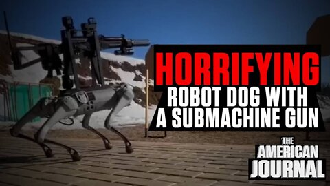 Horrifying Video Shows Robot Dog Armed With Submachine Gun