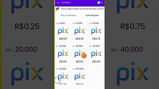 APLICATIVO para GANHAR DINHEIRO via PIX Todo Dia🤑 Saque Rápido | App que Ganha Dinheiro #shorts