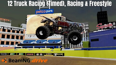 Monster Jam San Diego 2022| Monster Tour BeamNG.Drive Monster Jam #beamngdrive #monsterjam