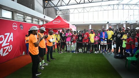 SOUTH AFRICA - Cape Town - #Stoptostart soccer event (Video) (ciR)