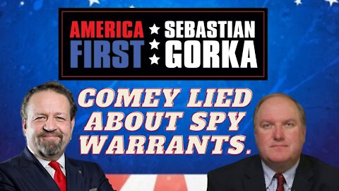 Comey lied about spy warrants. John Solomon with Sebastian Gorka on AMERICA First