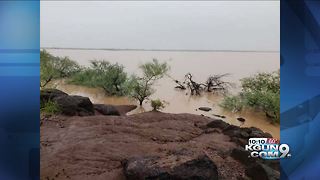 Officials monitoring Tohono O'odham's Menager Dam