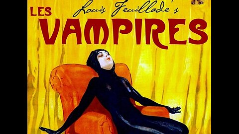 LES VAMPIRES (1915–1916)==sepiaa nd tinted