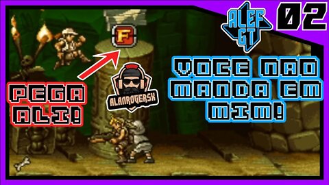 Ah, Então Deixa Aí Que Eu Pego! - Metal Slug X COOP PC - PT 02