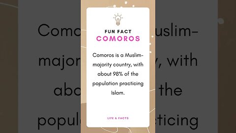 Fun Facts Comoros