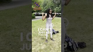 Dualbell Dumbbell Adapter-Personal Trainer Trial Trailer- Mahdiyya Raheem in Prospect Park, Brooklyn