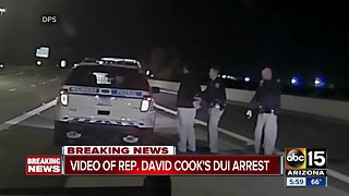 Video of Rep. David Cook's arrest released