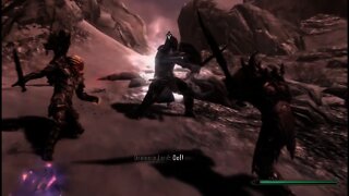 Skyrim - Ebony Warrior Legendary Stealth Assassin Build + 3 Followers