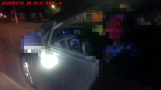Body camera footage shows traffic stop incident Canton police officer resigned over
