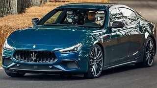 334 km/h 209 mph top speed Maserati Ghibli 334 Ultima Quattroporte and Levante Ultima 😱👏⚠️