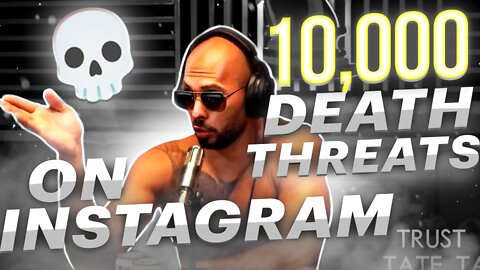 Andrew Tate & Adin Ross | Received 10,000+ Death Threats On Instagram