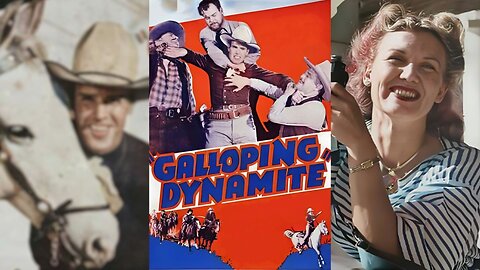 GALLOPING DYNAMITE (1936) Kermit Maynard, Ariane Allen & John Merton | Western | B&W