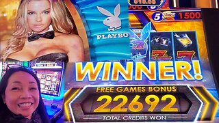 PLAYBOY Slot machine BIG WIN! Spirit Mountain Casino