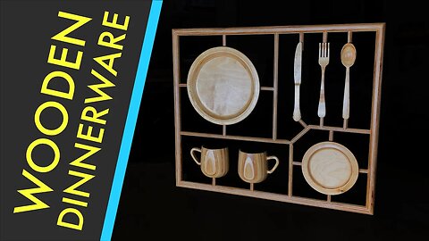 Plywood Dinnerware Set - The Future is Now!