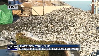 Mysterious sledge washing up on Lake St. Clair