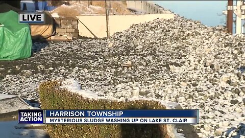 Mysterious sledge washing up on Lake St. Clair