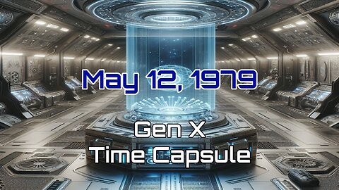 May 12th 1979 Gen X Time Capsule