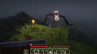 The Man from the Fog Minecraft mod is terrifying