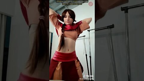 Ty Lee Cosplay Avatar 1000 Likes Contest (Anime) 👧🥋 #shorts