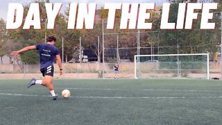 How To Train One Day Before A Match! Day In The Life Of A Footballer (EP16)