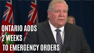 The Ontario Government Just Extended Its Emergency Orders For Another 2 Weeks