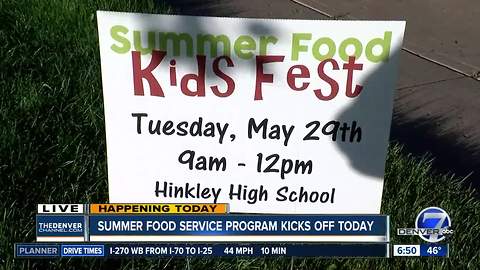 Kids Fest summer food program kicks off Tuesday in Aurora