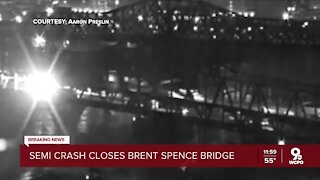 Brent Spence Bridge could be closed for 'several days at best' after fiery overnight crash